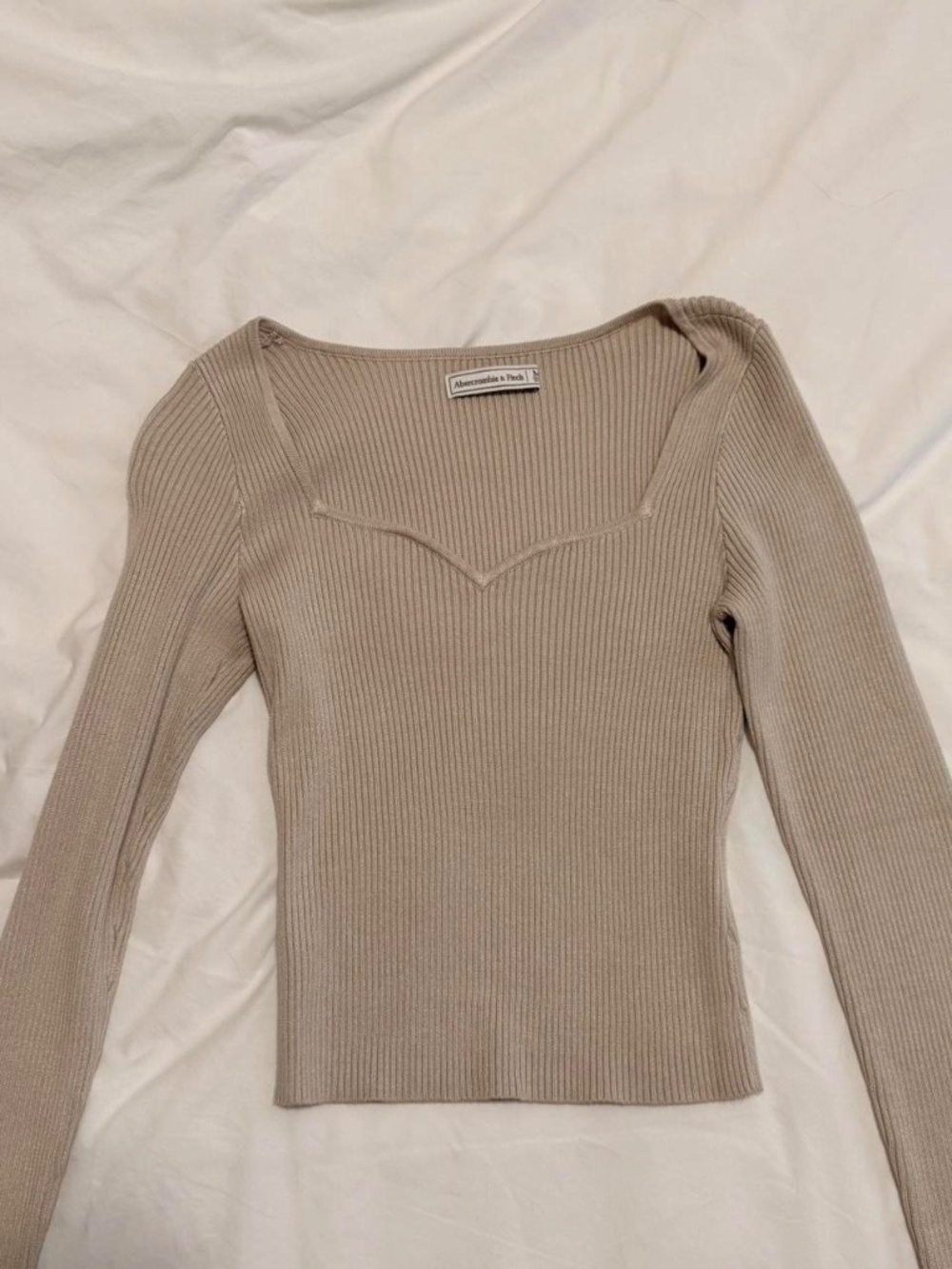 Abercrombie Sweetheart Neckline Sweater